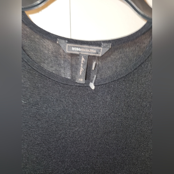 BCBGMAXAZIRA COLD SHOULDER LONG SLEEVE - Picture 4 of 5